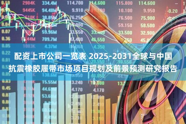 配资上市公司一览表 2025-2031全球与中国抗震橡胶履带市场项目规划及前景预测研究报告